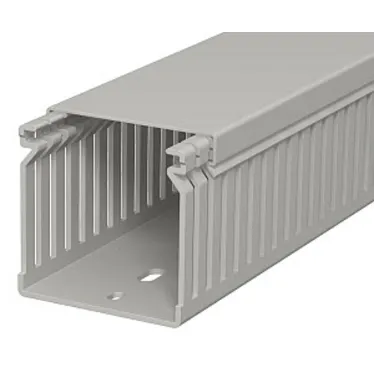 Распределительный кабельный канал LK4 60x60x2000 мм (ПВХ, серый)