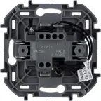 Выключатель одноклавишный с подсветкой/индикацией - Legrand Inspiria - 10А 250В безвинтовые зажимы - антрацит