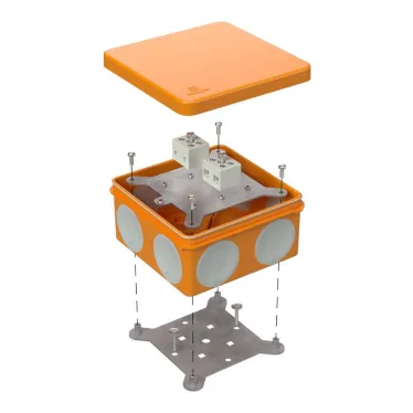 Коробка огнестойкая для о/п двухкомпонентная 60-0300-FR6.0-4 Е15-Е120 100х100х50