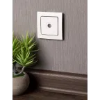 Стокгольм Механизм Розетки TV 1-местной 75Ом 5-862МГц белый