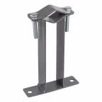 Кронштейн для мачт плоский 200 мм П-образный,