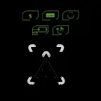 Фонарь светодиодный автомобильный 15 Вт 800 лм Зеленый IP33 Power Bank Li-ion 2400мАч GFL Gauss