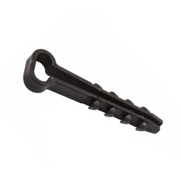 Дюбель хомут 5х8мм нейлон черный (100шт)