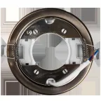 Светильник встраиваемый под лампу GX53 PGX53 10639.7 никель глянцевый