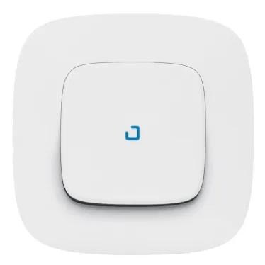 Valena allure Лицевая панель выключателя с индикацией, белый