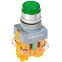 Кнопка D7-11D d-22мм 1з+1р с подсв. зеленая GENERICA