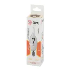 Лампа светодиодная LED BXS-7W-827-E14 (диод, свеча на ветру, 7Вт, тепл, E14 (10/100/2800)