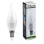 Лампа светодиодная LED 13вт Е14 белый матовая свеча на ветру
