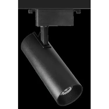 Светильник светодиодный трековый на шинопровод ДПО-20W 3000К 1800Лм IP40, черный Jazzway