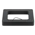 Светильник LED Geometria Quadro SPO-161-B-40K-060 60Вт 4000К 5500Лм IP40 600х80 черный подвесной драйвер внутри