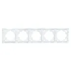 Валенсия Рамка 5-местная жемчуг