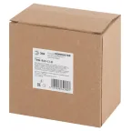 Коннектор TRM-R20-CI-B угловой внутренний для встраиваемого магнитного шинопровода NOVA TRM-R20 черный