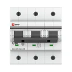 Выключатель автоматический трехполюсный 80А С ВА 47-125 15кА