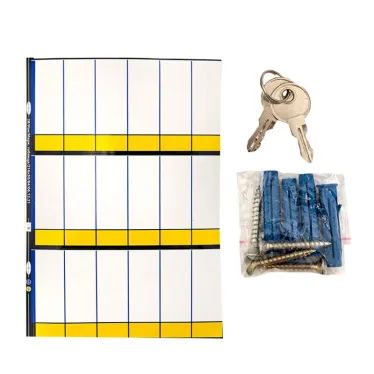 Щит распределительный навесной ЩРн-15 с замком IP31