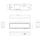 Светильник светодиодный аварийный непостоянный DBA-104-0-20 44LED 6ч IP20 стрелка (20/880)
