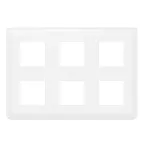 Рамка Mosaic 2x3x2 модуля - белая