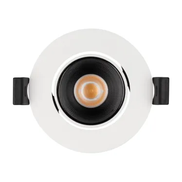 Светильник MS-FORECAST-BUILT-TURN-R82-8W Warm3000 (WH-BK, 32 deg, 230V) (Arlight, IP20 Металл, 5 лет) | 035448 | Arlight