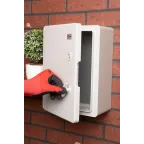 Бокс пластиковый с монтажной платой 350х250х150 мм IP65 PROxima