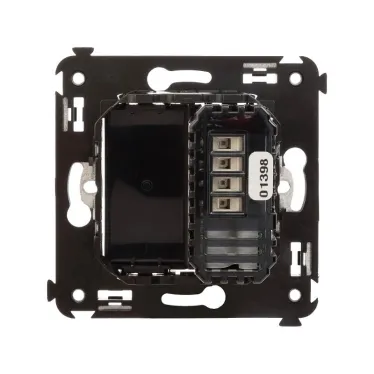 Avanti Диммер кнопочный в стену, ''Черный квадрат''