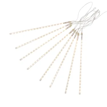 Гирлянда "Тающие сосульки" светодиодная, 8 шт х 50 см, шаг 40 см, 230 В, Теплые Белые светодиоды | 256-416 | NEON-NIGHT