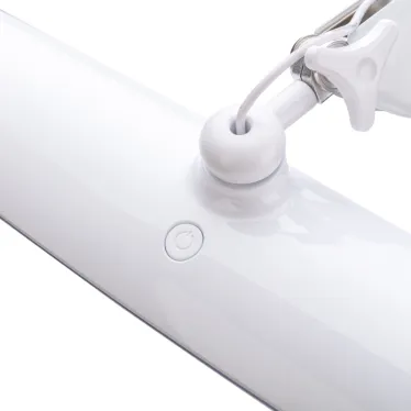 Настольная бестеневая лампа на струбцине , 117 LED, Blue Stream, 4 уровня яркости, белая | 31-0409 | REXANT