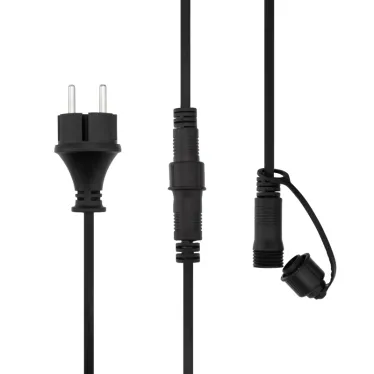 Белт-Лайт 20 м, черный каучук, шаг 50 см, 40 патронов, IP44 | 331-333 | NEON-NIGHT