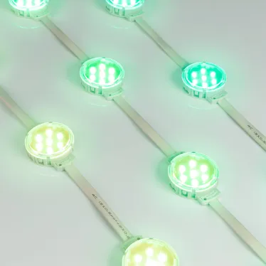 Модуль управляемый SPI-F7-D50 24V RGB-RAM-Auto (1.25W, IP68, 120 deg) (Arlight, Пластик, 3 года) | 036826 | Arlight