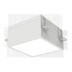 Светодиодный светильник DL-Grill CRI90 для потолка Грильято встраив.15 Вт 3000 К 186х186х80 мм IP54 белый муар | V1-R0-01810-10000-5401530 | VARTON