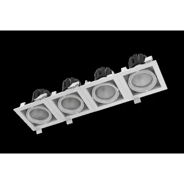 Светильник светодиодный DL-TETRIS поворотный 35град 165*165*140mm 40W 4000K IP20 | V1-R0-00424-10000-2004040 | VARTON