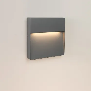 Светильник LGD-TRACE-S215x215-8W Warm3000 (GR, 60 deg, 230V) (Arlight, IP65 Металл, 3 года) | 029958 | Arlight