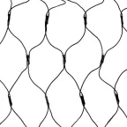 Гирлянда "Сеть" 1х1,5м, черный ПВХ, 160 LED Белый | 215-115 | NEON-NIGHT