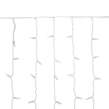 Гирлянда "Светодиодный Дождь"  2x0,8м, прозрачный провод, 230 В, диоды ТЕПЛЫЙ БЕЛЫЙ, 160 LED | 235-106 | NEON-NIGHT