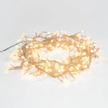 Гирлянда "Мишура LED"  3 м  прозрачный ПВХ, 288 диодов, цвет желтый | 303-601 | NEON-NIGHT