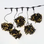 Гирлянда "LED ClipLight" 24V, 5 нитей по 20 метров, цвет диодов ТЕПЛЫЙ БЕЛЫЙ | 323-506 | NEON-NIGHT