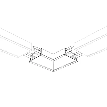 Светильник MAG-FLAT-FOLD-45-S1005-30W Day4000 (WH, 100 deg, 24V) | 027002 | Arlight