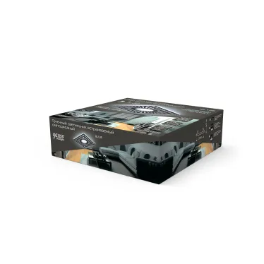 Светильник точечный встраиваемый Backlight BL126 Квадрат. Черный, Gu5.3, 3W, LED 4000K | BL126 | Gauss