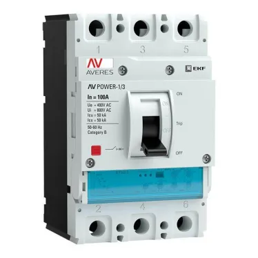 Выключатель автоматический AV POWER-1/3 3Р 32А 50kA ETU2.0