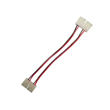 Набор коннекторов Basic для LED-ленты 3528/3014/2835 12V 8mm IP20 2 клипсы с проводом 1/850 | BT432 | Gauss