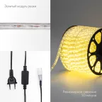 Гирлянда светодиодная Дождь 2x0,8 м, черный провод, 230 В, диоды ТЕПЛЫЙ БЕЛЫЙ | 235-286 | NEON-NIGHT
