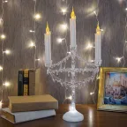 Фигура на подставке "Подсвечник со свечками" 25 см | 513-034 | NEON-NIGHT