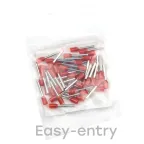 Наконечник штыревой втулочный изолированный НШвИ 1.0-12 (50шт)