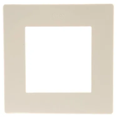 Рамка 1 пост, слоновая кость