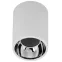 LIGHTING Светильник 4111 накладной потолочный под лампу GU10 белый/хром пластик IEK