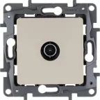 ETIKA Розетка телевизионная TV Звезда слоновая кость