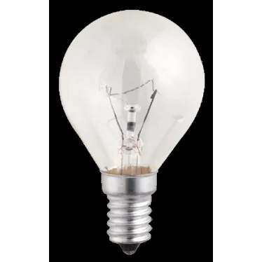 Лампа накаливания P45 240V 60W E14 clear