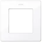 Рамка 1 пост, белый