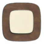 Valena ALLURE Рамка 1 пост Кожа универсальная