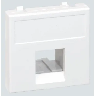 Connect Адаптер на 1 конектор RJ45 Connect AMP(S110SL110SLt)Brand-RexRIT 45х45мм белый