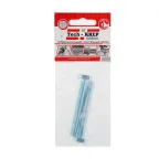 Болт DIN933 М10х70 шестигранная голова полная резьба оцинкованный (2 шт)