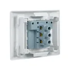 Выключатель 10А, 1 клавишный проходной без индикатора